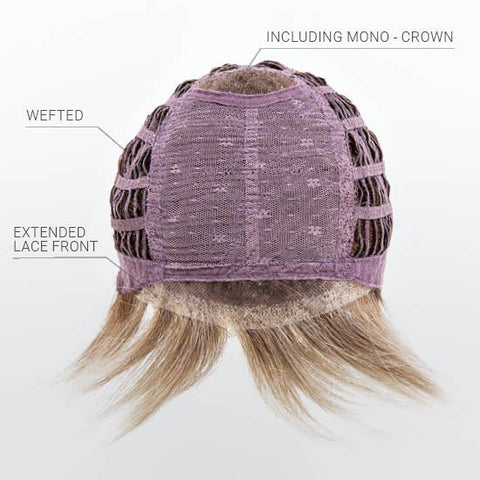 Cat Mono Crown Ext Lace Front Wig Ellen Wille Hairpower Collection - Valentine Wigs