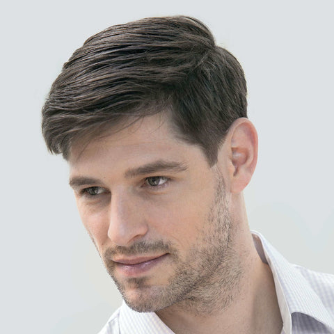 Jason Toupée Monofilament Handmade Mens Toupée By Ellen Wille Hairformance - Valentine Wigs