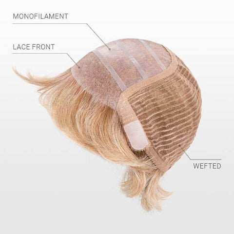 Juvia Monofilament Lace Front European Remy Human Hair Wig Ellen Wille PurEurope - Valentine Wigs